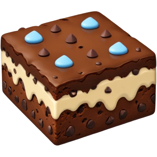 brownie emoji