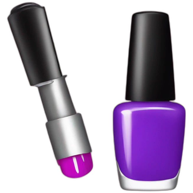 Nail polish messed up emoji