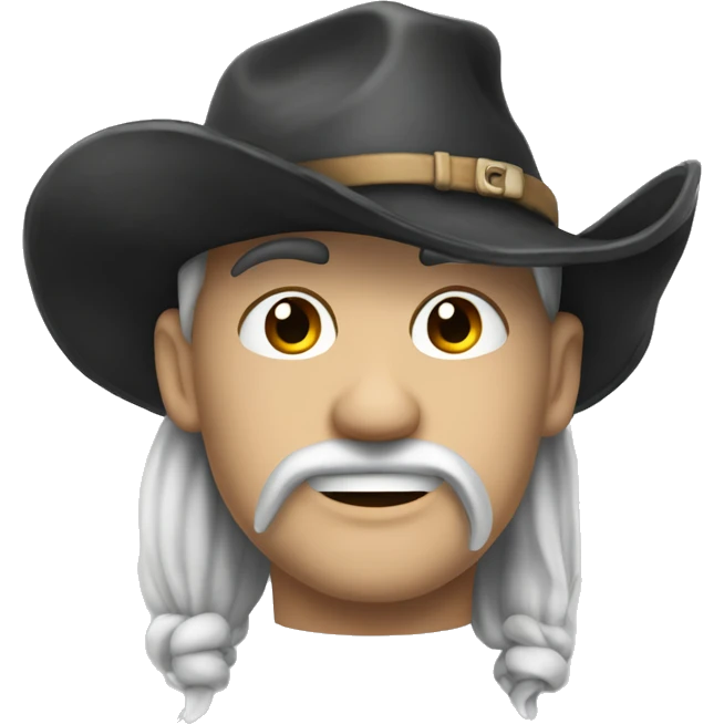 Squalo con cappello a cilindro emoji
