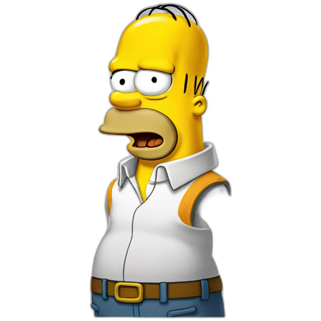 Homer simpson emoji