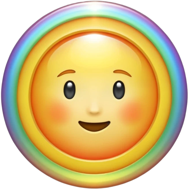 Sun Halo emoji