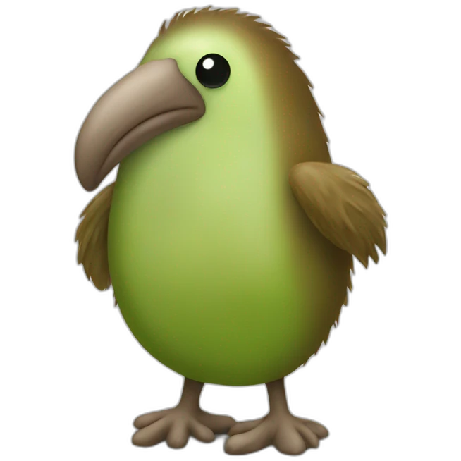 kiwi pooping emoji