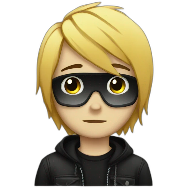 Emo boy emoji