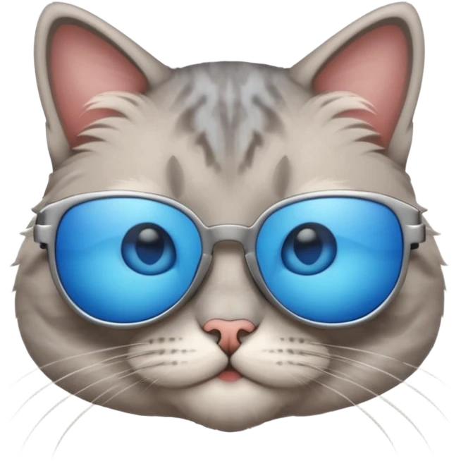 Cat wearing sunglasses emoji