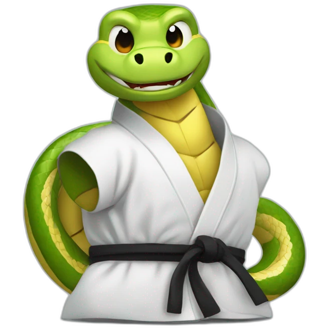 Snake Jiu-Jitsu  emoji