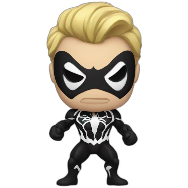 venom superhero emoji