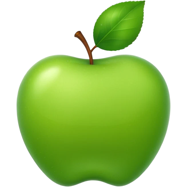maça verde emoji