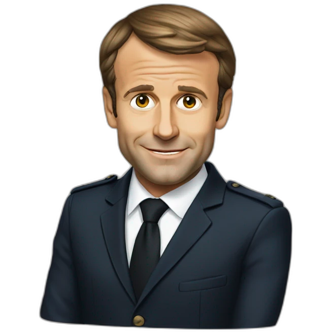 Emmanuel Macron emoji