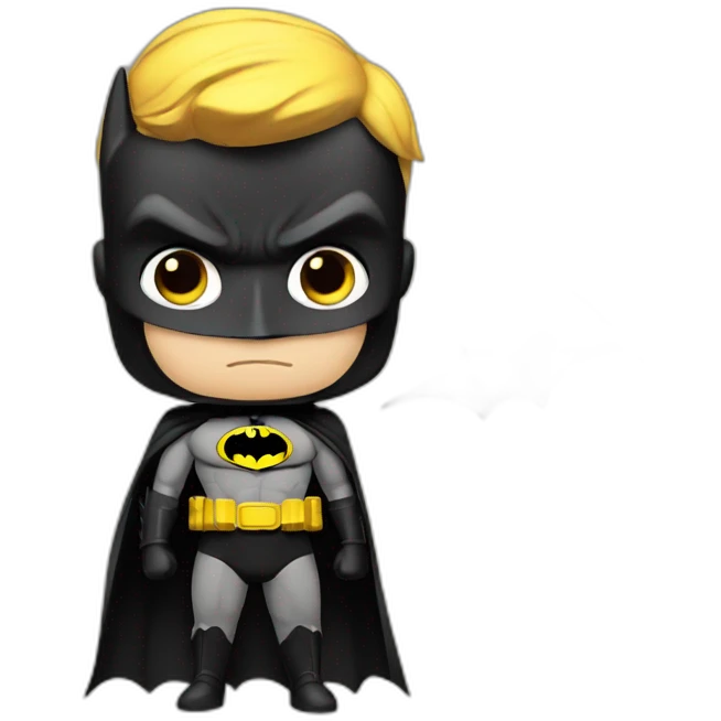 Chibi Batman emoji