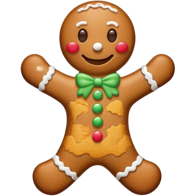 Gingerbread emoji
