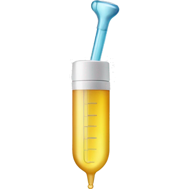Skincare pipette bottle emoji