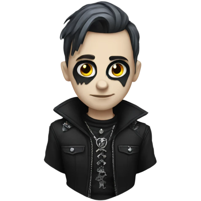Goth emoji