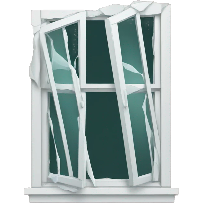 broken window emoji