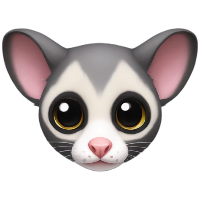 Sad sugar glider emoji