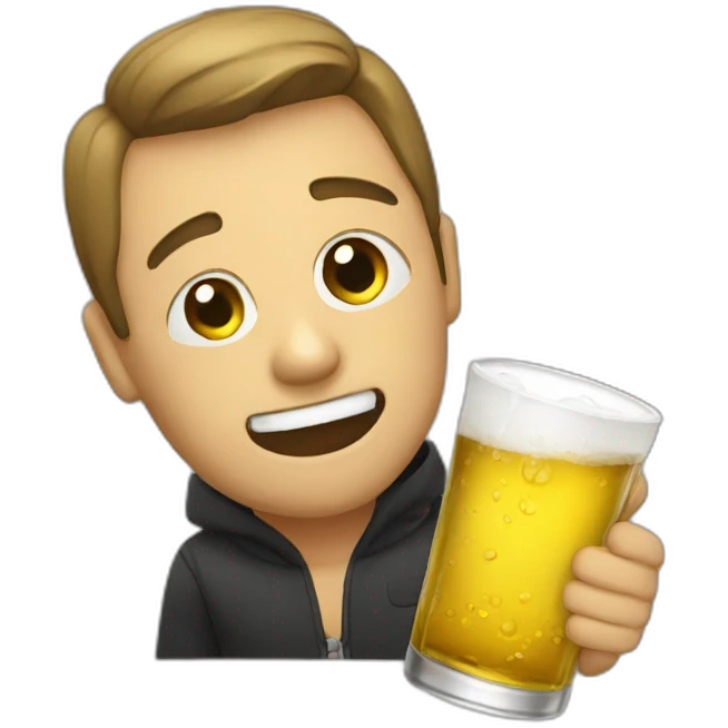 Alcool drunk emoji