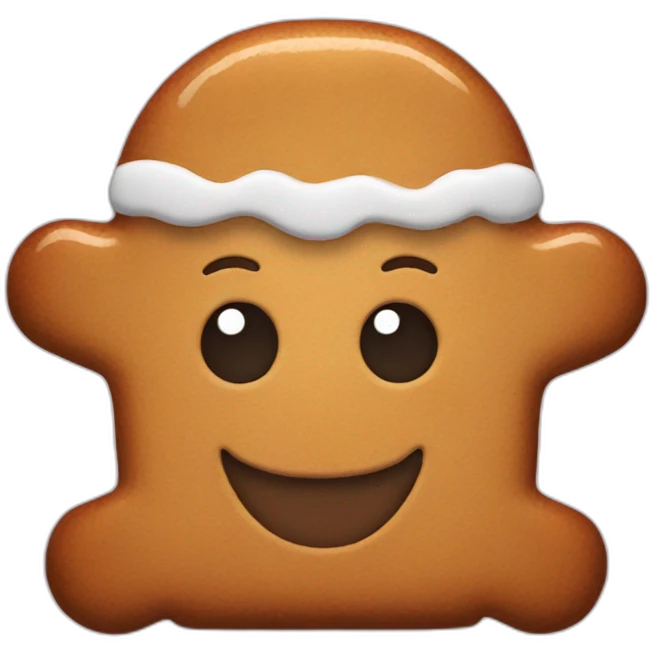 gingerbread emoji