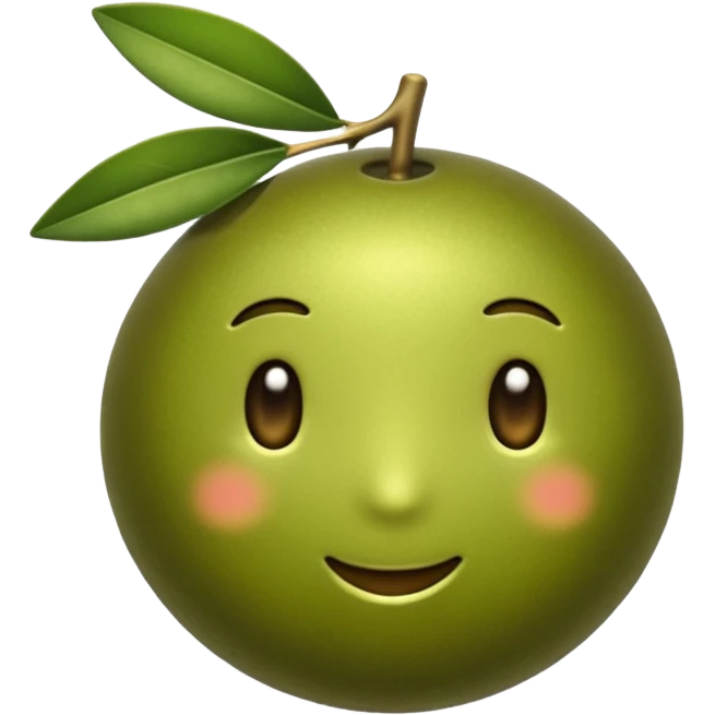 grateful olive emoji