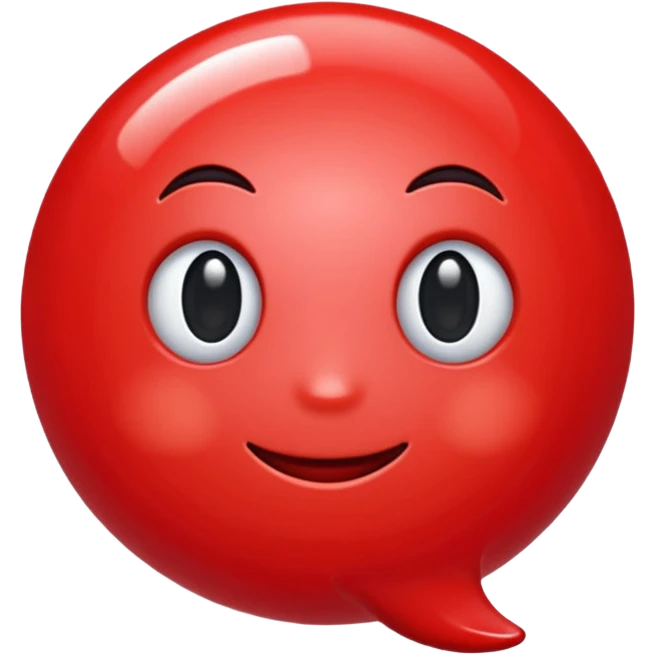 make it red emoji