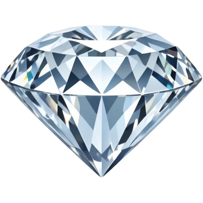 Color White diamond emoji