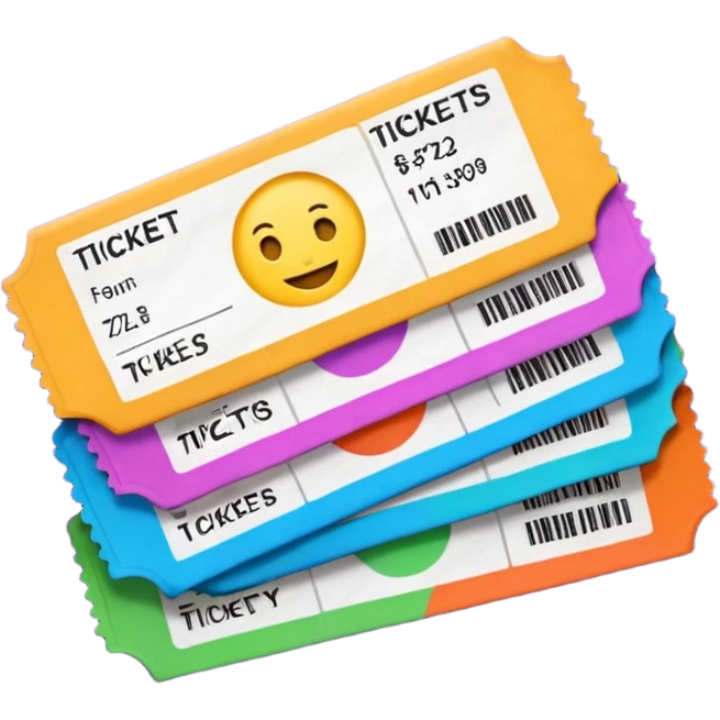 tickets emoji