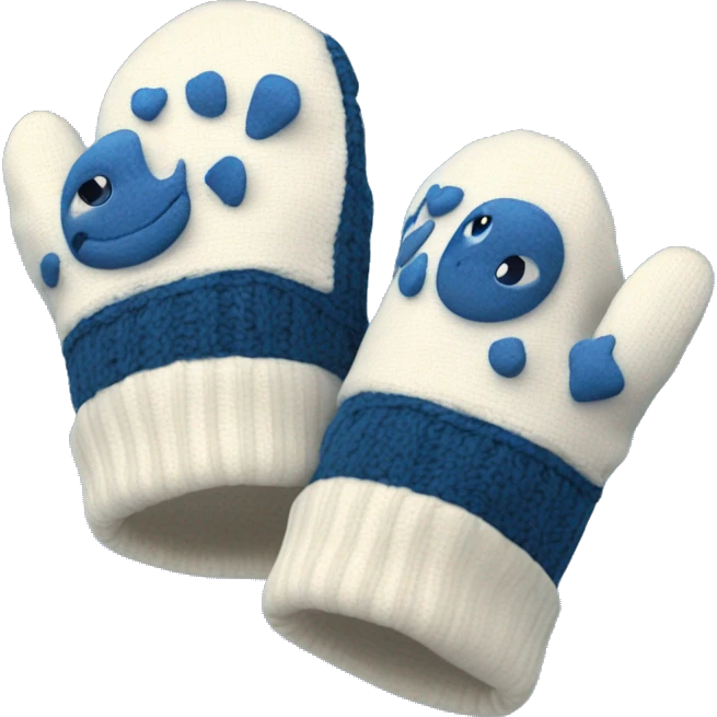 3D-Deep-blue-baby-mittens emoji