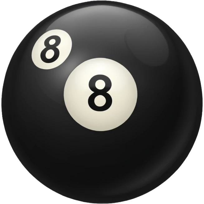 🎱1 emoji
