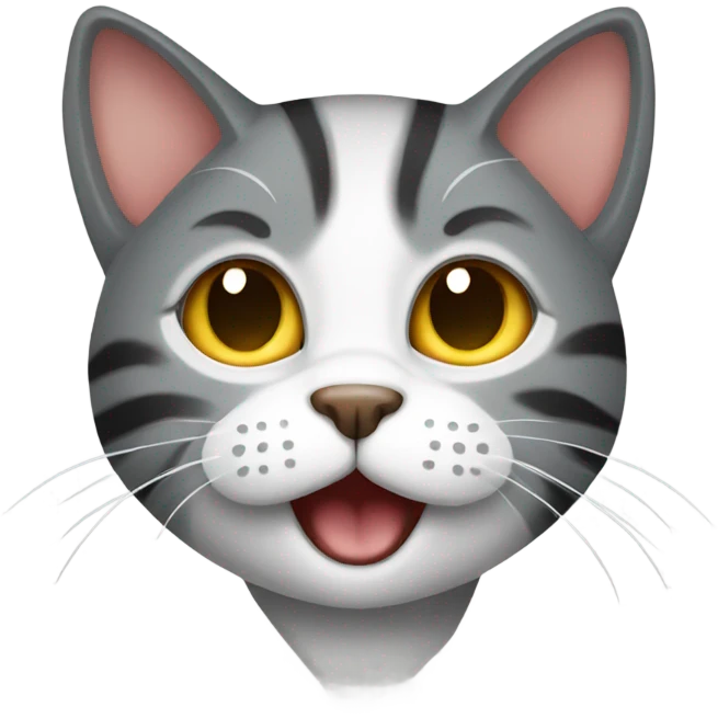 Naughty cat emoji