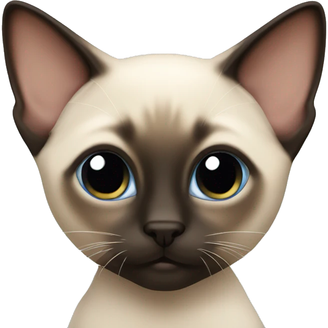 siamese kitten emoji