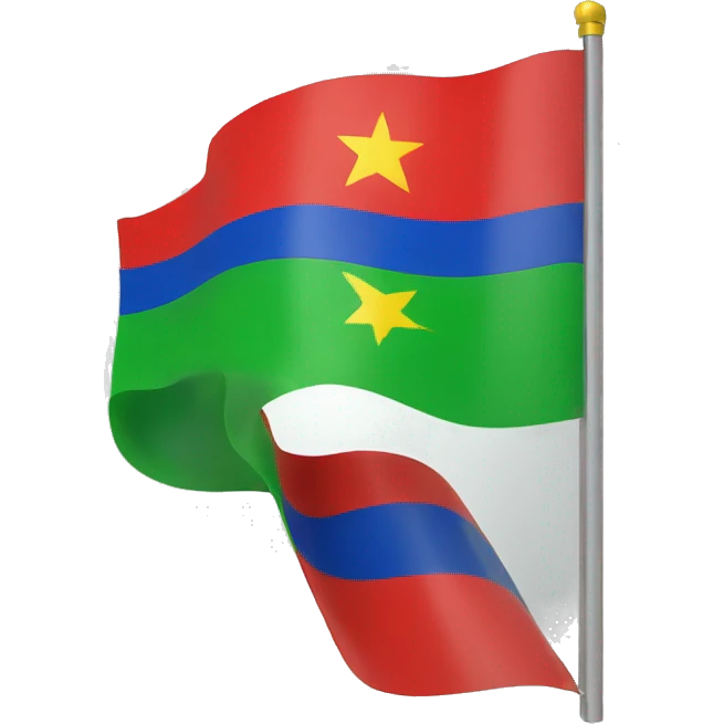 Daghestan flag emoji