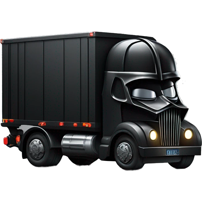 Darth Vader’s Very large 1936 mover’s moving truck emoji