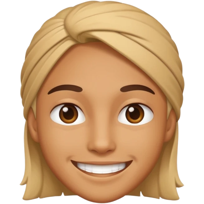 Cool smile emoji