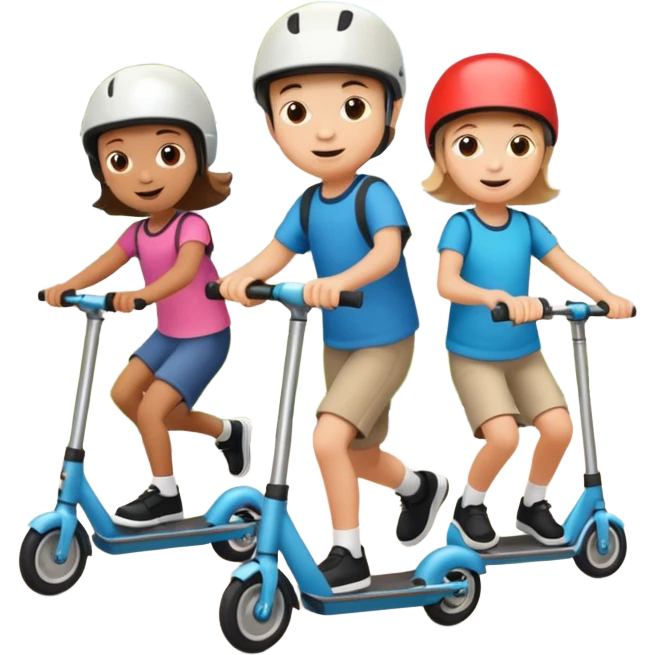Youth & Scooters emoji