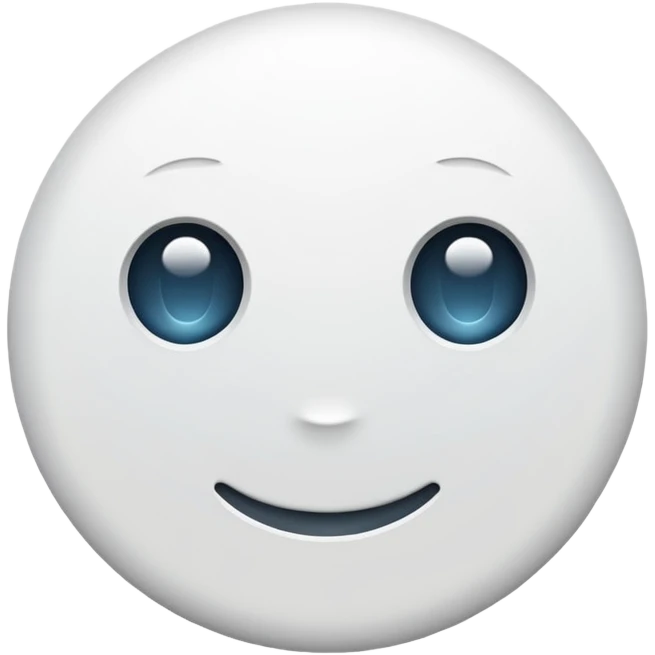 White circle emoji
