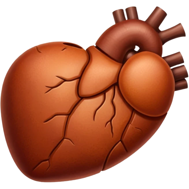 Create the liver emoji