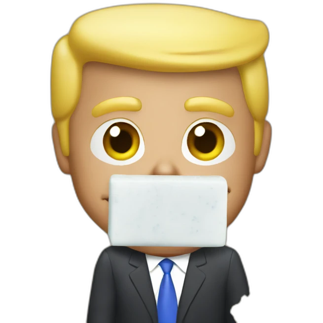 trump-holding-soap emoji