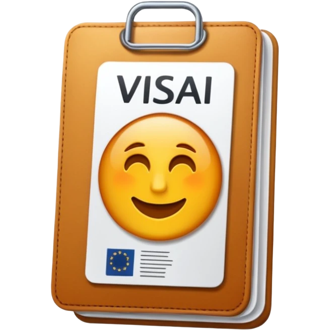 visa de turista emoji