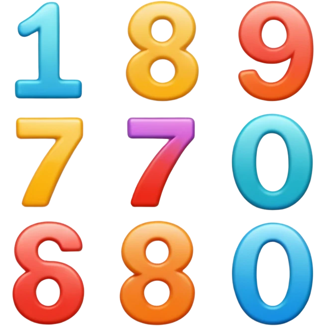 Six seven emoji