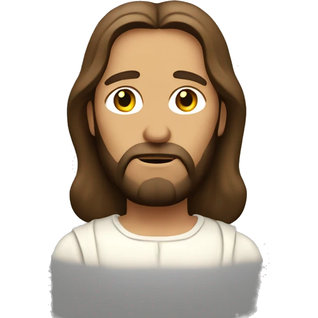 Jesus Christ thinking emoji