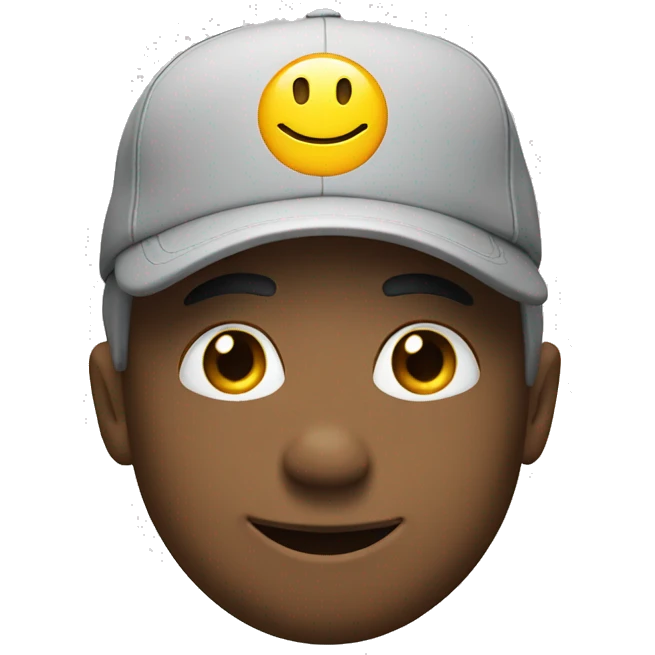 Smiley face wearing a cap emoji