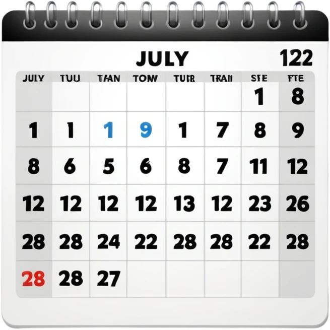 July 12 emoji