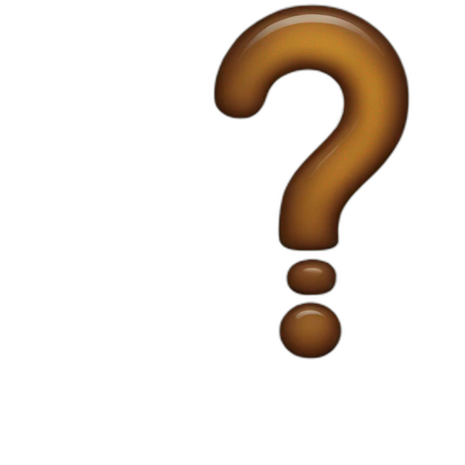 word-question mark emoji