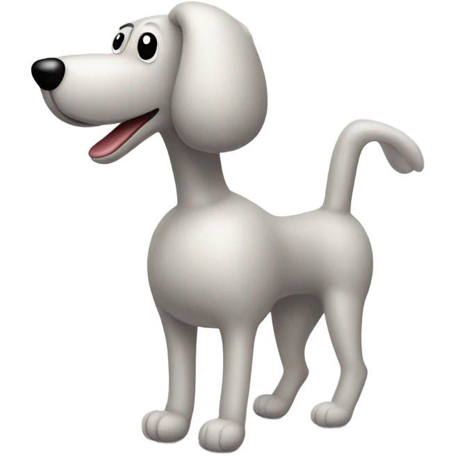 Balloon animal dog emoji