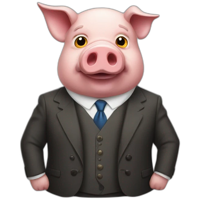 pig boss emoji