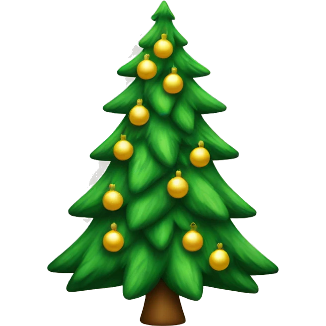 Christmas tree emoji