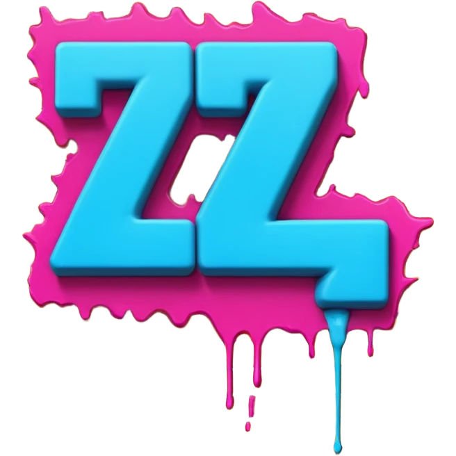 Граффити надпись: 72 emoji