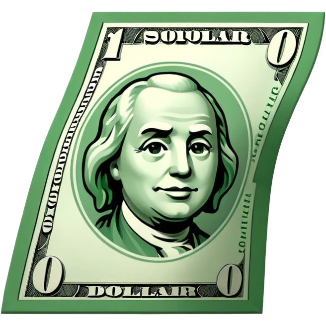 dollar emoji