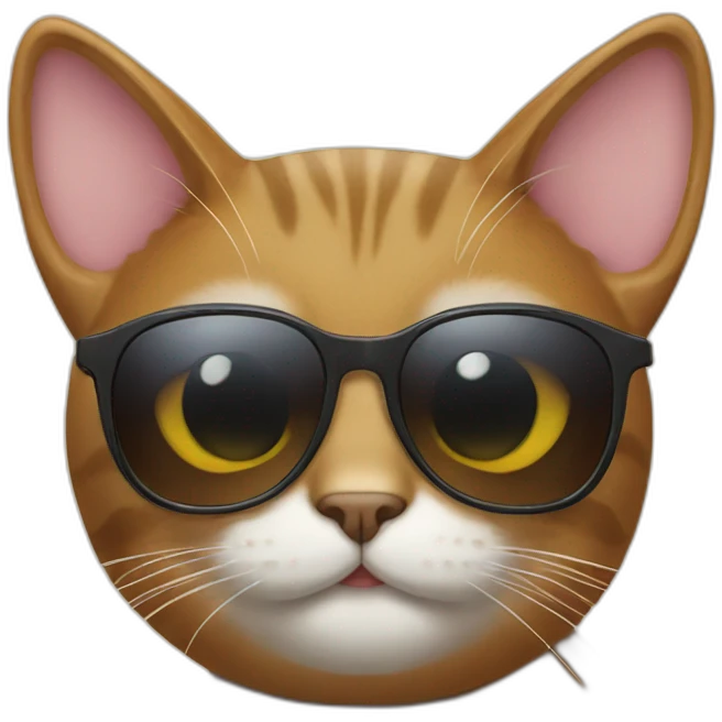 cat wearing sunglasses emoji