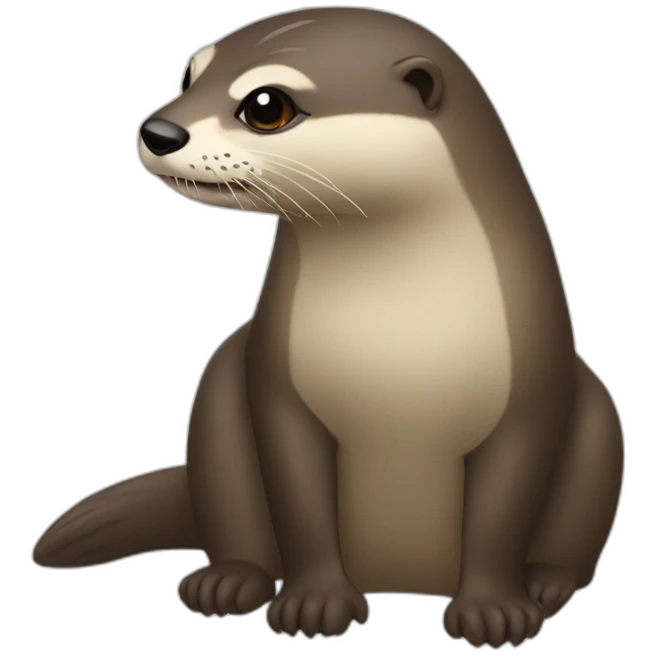Loutre du  emoji