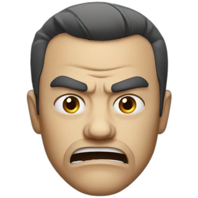 Angry emoji