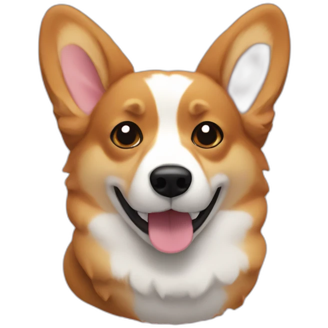 corgi with snake fur emoji